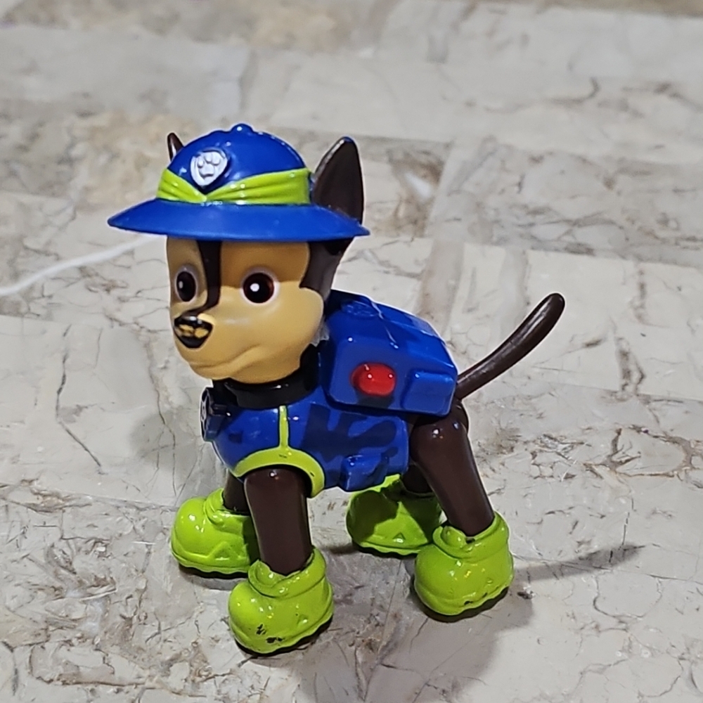 Disney Junior Paw Patrol Jungle Figure Chase Cop Kid Toy